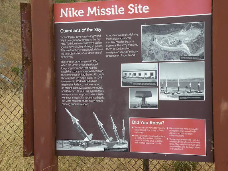 Angel Island Nike Sign